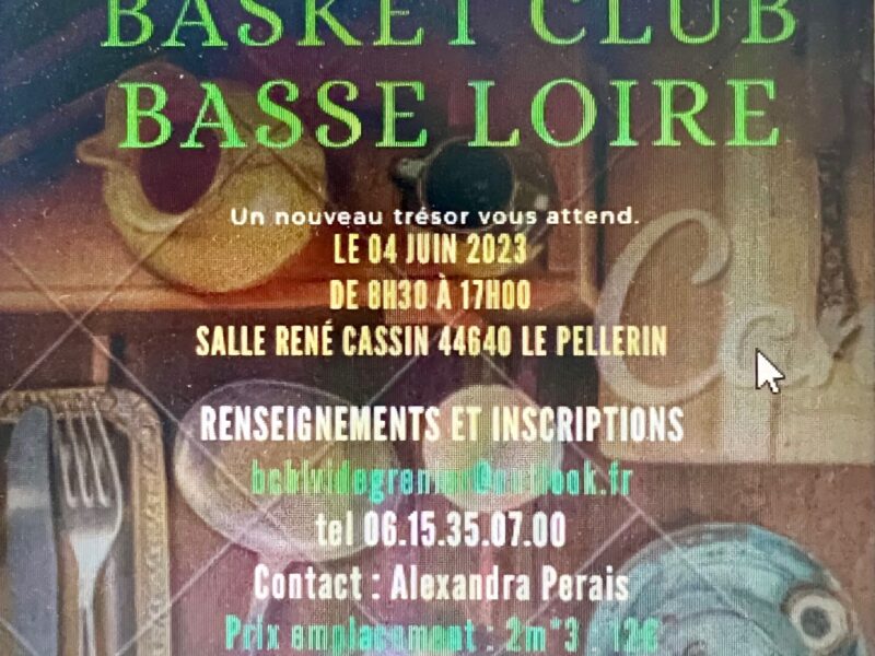 vide grenier du Basket Club Basse Loire (BCBL)