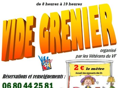 7e VIDE GRENIER Fontenay Foot, FONTENAY LE COMTE (85)