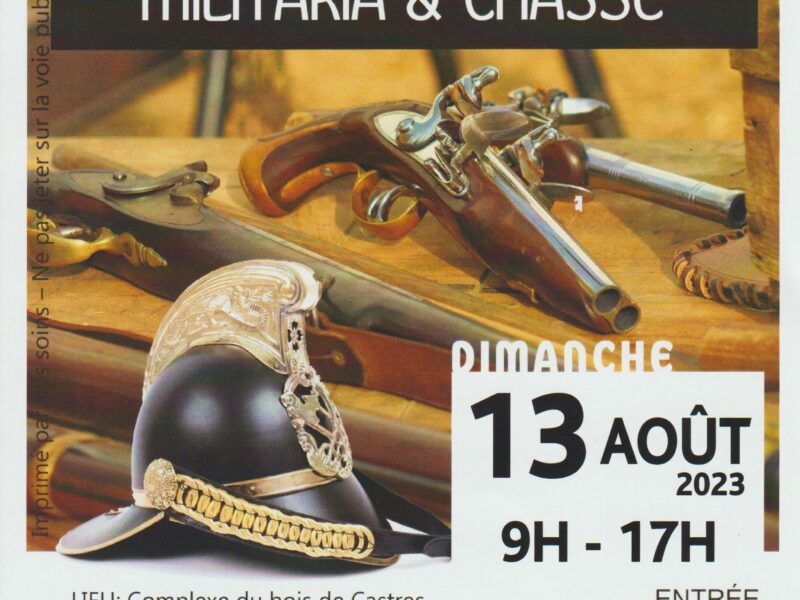 2 ième salon Militaria Tir Chasse et Armes Anciennes, 31390 Carbonne