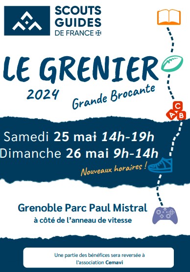 Grenier des Scouts & Guides de France 2024, Grenoble